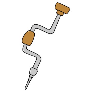 El matkabı çizimi el izole vektörü