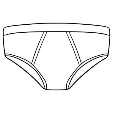 özet iç çamaşırı çizimi el çizimi taslak vektörü