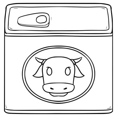 konserve konserveli illüstrasyon el çizimi taslak vektör