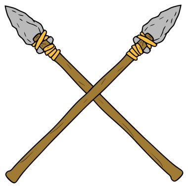 zıpkın taşı çizimi el izole vektörü çizdi