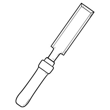 Çizim el çizimi ana hatlı vektör