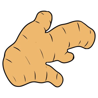 kızıl çizim el çizimi izole vektör