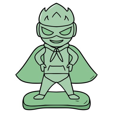 eylem figürü çizimi el izole vektörü