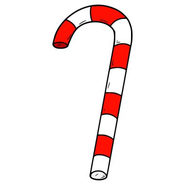 Şeker kamışı çizimi elle izole edilmiş vektör