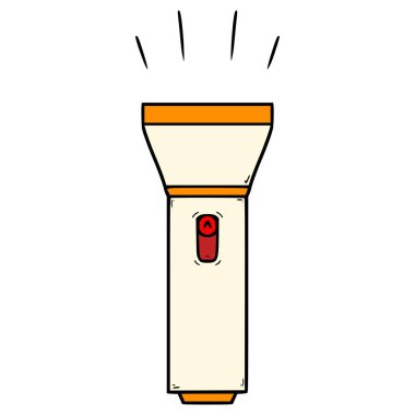 el feneri çizimi izole edilmiş vektör