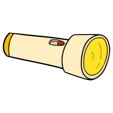 el feneri çizimi izole edilmiş vektör