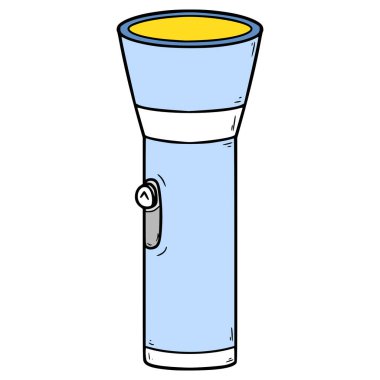 el feneri çizimi izole edilmiş vektör