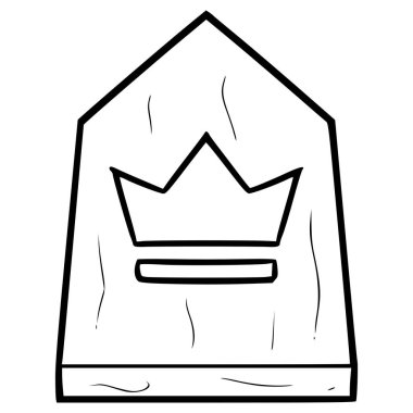 Shogi parçaları el çizimi taslak vektörü