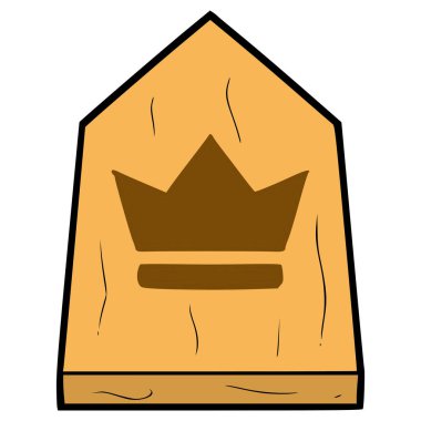 Shogi parçaları çizim elle izole edilmiş vektör