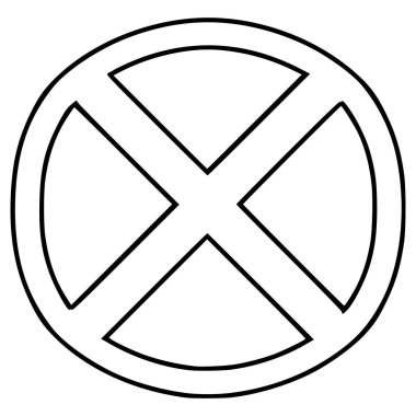 Temizleme işareti çizimi el çizimi ana çizim vektörü