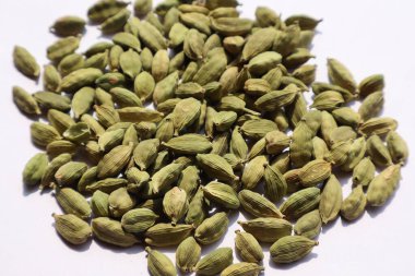 Kakule beyaz arka planda yakın planda