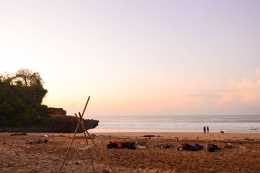 Malang Sahili Panorama, Malang Endonezya 'nın güneyi, 6 Haziran 2024