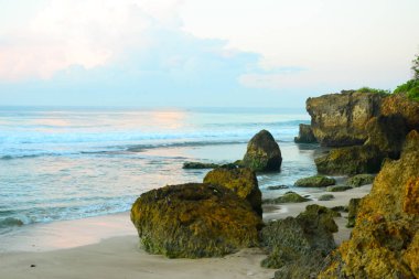 Malang Sahili Panorama, Malang Endonezya 'nın güneyi, 6 Haziran 2024