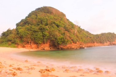 Malang Sahili Panorama, Malang Endonezya 'nın güneyi, 6 Haziran 2024