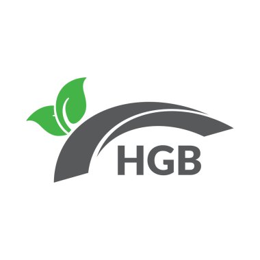 HGB letter logo design on white background. Creative  modern HGB letter logo design. Vector design. clipart