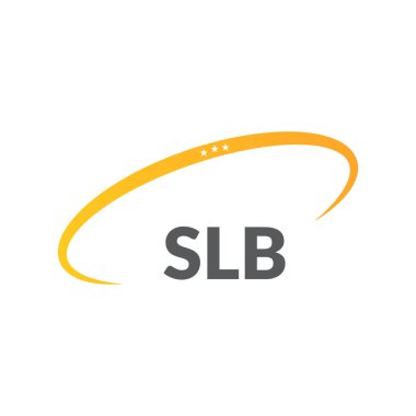 Beyaz arkaplanda SLB harfi logo tasarımı. Yaratıcı modern SLB harfi logo tasarımı. Vektör tasarımı.