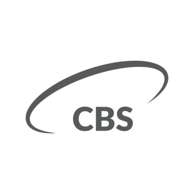 Beyaz arka planda CBS mektup logosu tasarımı. Yaratıcı modern CBS harf logosu tasarımı. Vektör tasarımı.