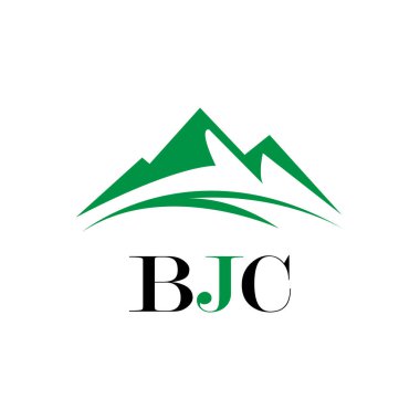 Beyaz arka planda BJC harf logosu tasarımı. Yaratıcı modern BJC harf logosu tasarımı. Vektör tasarımı.
