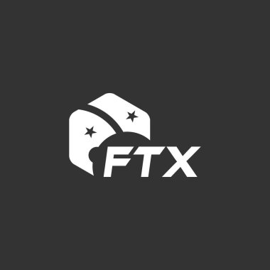 Beyaz arka planda FTX harfli logo tasarımı. Yaratıcı modern FTX harf logosu tasarımı. Vektör tasarımı.