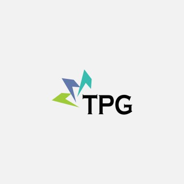 Beyaz arkaplanda TPG harf logosu tasarımı. Yaratıcı modern TPG harf logosu tasarımı. Vektör tasarımı.