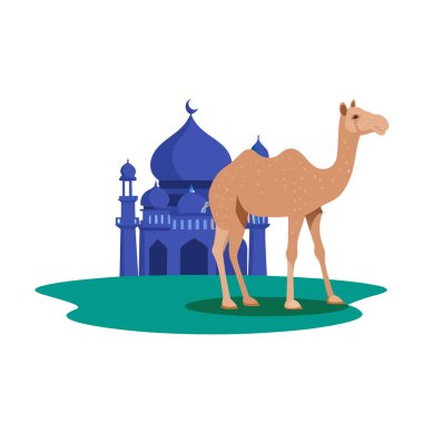 Kutsal Kurban El Adah İllüstrasyon