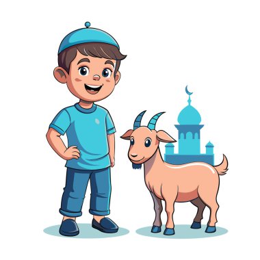 Kutsal Kurban El Adah İllüstrasyon