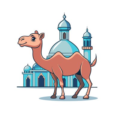 Kutsal Kurban El Adah İllüstrasyon