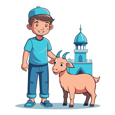 Kutsal Kurban El Adah İllüstrasyon