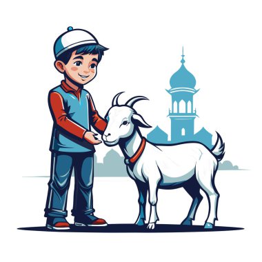 Kutsal Kurban El Adah İllüstrasyon