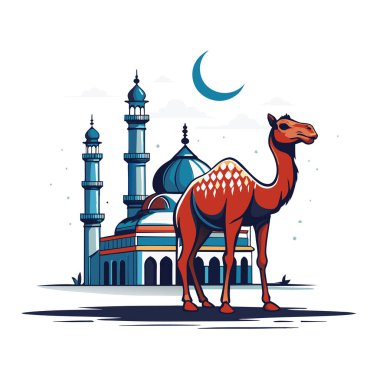 Kutsal Kurban El Adah İllüstrasyon