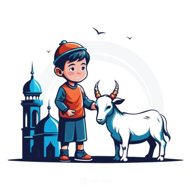 Kutsal Kurban El Adah İllüstrasyon