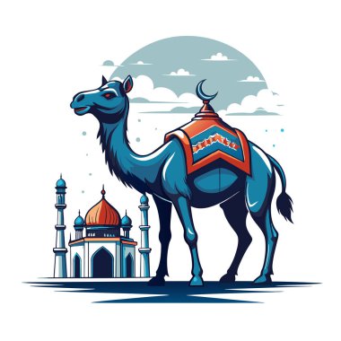 Kutsal Kurban El Adah İllüstrasyon