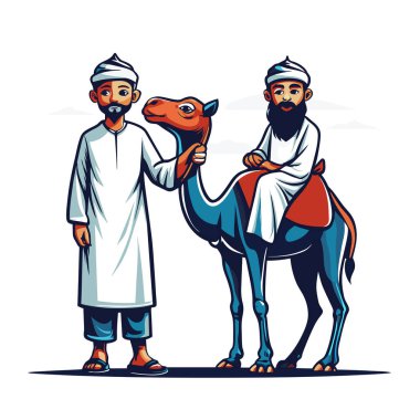 Kutsal Kurban El Adah İllüstrasyon