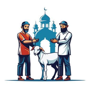 Kutsal Kurban El Adah İllüstrasyon