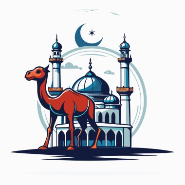 Kutsal Kurban El Adah İllüstrasyon