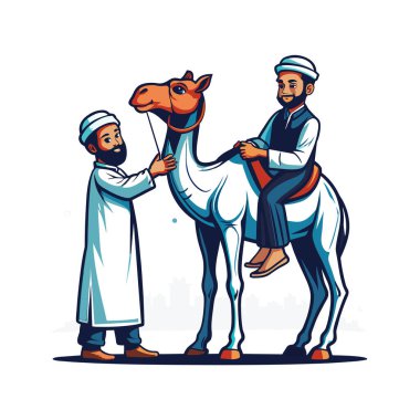 Kutsal Kurban El Adah İllüstrasyon