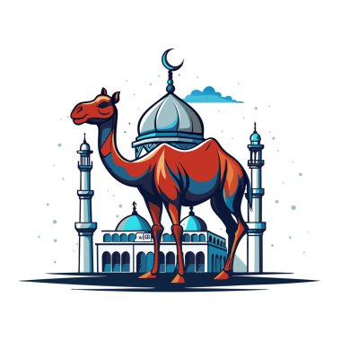 Kutsal Kurban El Adah İllüstrasyon