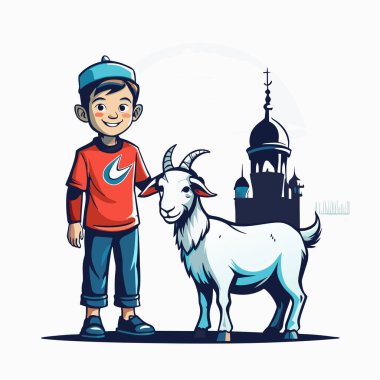 Kutsal Kurban El Adah İllüstrasyon