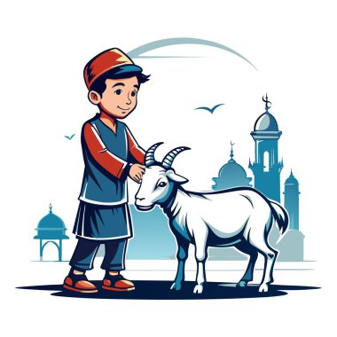 Kutsal Kurban El Adah İllüstrasyon