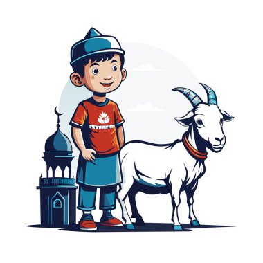 Kutsal Kurban El Adah İllüstrasyon