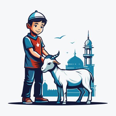 Kutsal Kurban El Adah İllüstrasyon