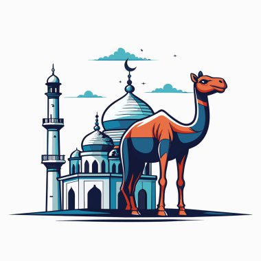 Kutsal Kurban El Adah İllüstrasyon