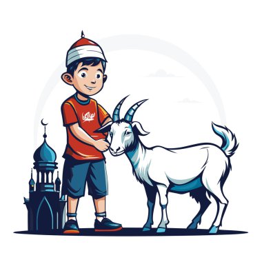 Kutsal Kurban El Adah İllüstrasyon