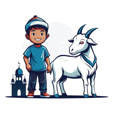 Kutsal Kurban El Adah İllüstrasyon