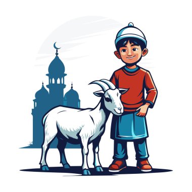 Kutsal Kurban El Adah İllüstrasyon