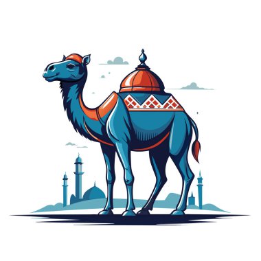 Kutsal Kurban El Adah İllüstrasyon