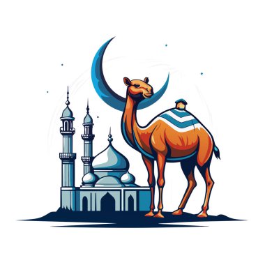 Kutsal Kurban El Adah İllüstrasyon