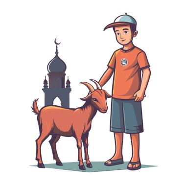 Kutsal Kurban El Adah İllüstrasyon