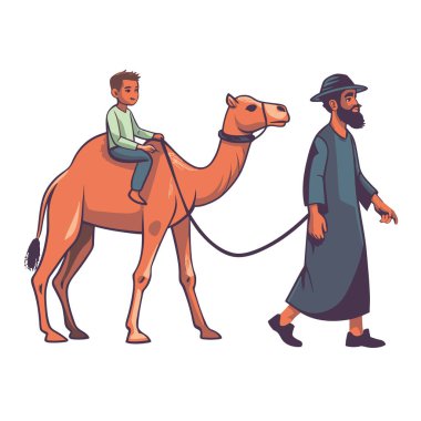 Kutsal Kurban El Adah İllüstrasyon