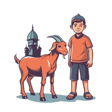 Kutsal Kurban El Adah İllüstrasyon